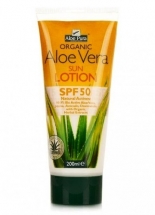 Optima Aloe Vera fényvédő testápoló SPF 50 200 ml
