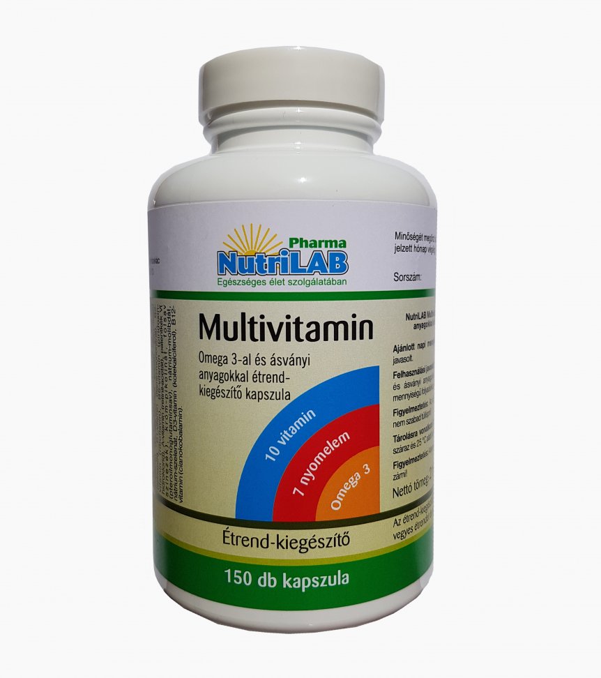 NutriLAB Multivitamin Omega 3-al 150X