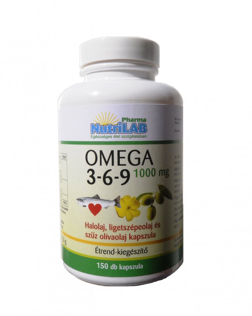 NutriLAB Omega 3-6-9 1000 mg 150x
