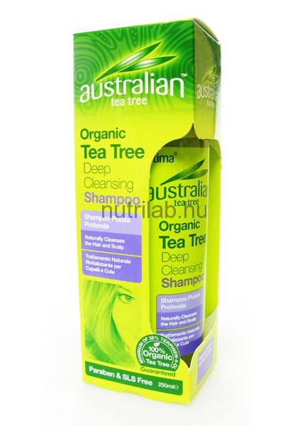 Optima Ausztrál mélytisztító sampon teafa olajjal 250 ml