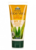 Optima Aloe Vera fényvédő testápoló SPF 15 200 ml