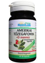 NutriLAB Amerikai tőzegáfonya+D mannóz vega 60x