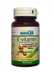 NutriLAB E Vitamin kapszula 30X
