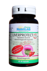 NutriLAB Liverprotect máriatövis kivonat vega kapszula 60x étrend-kiegészítő